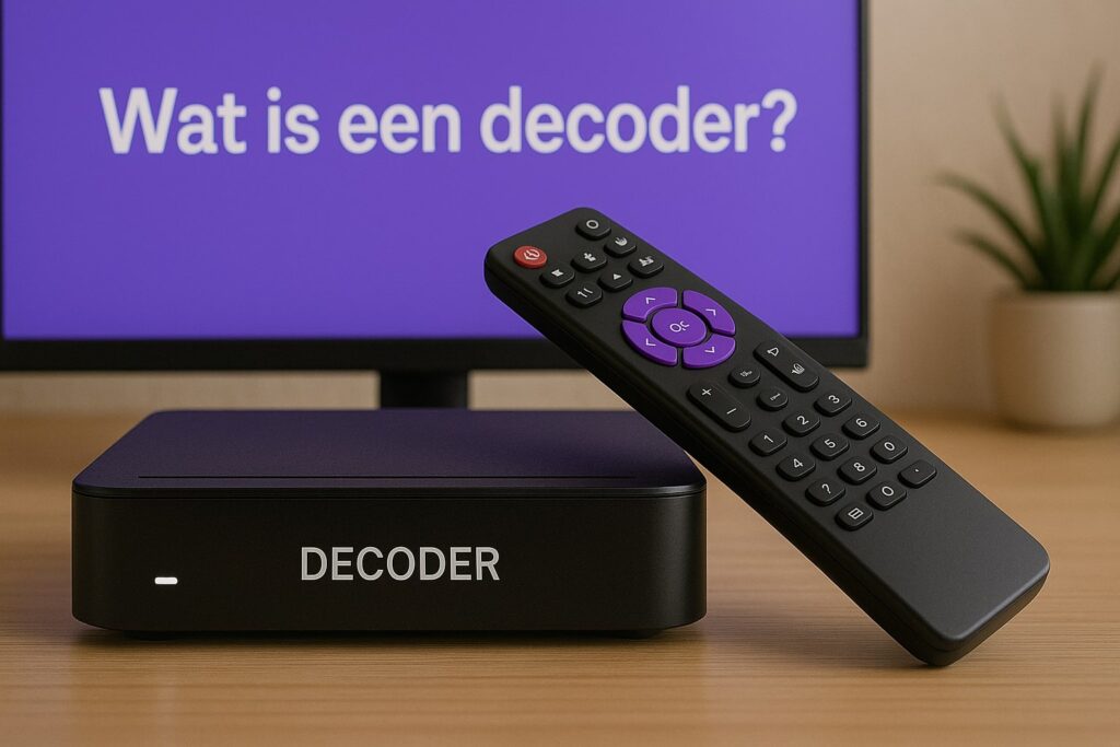 wat is een decoder, decoder