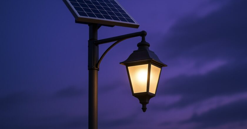 Lantaarnpalen op zonne-energie: de toekomst van duurzame buitenverlichting