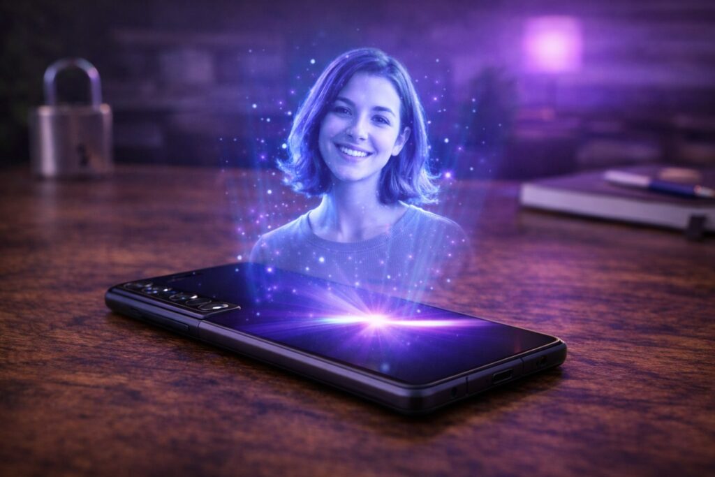 hologram telefoon