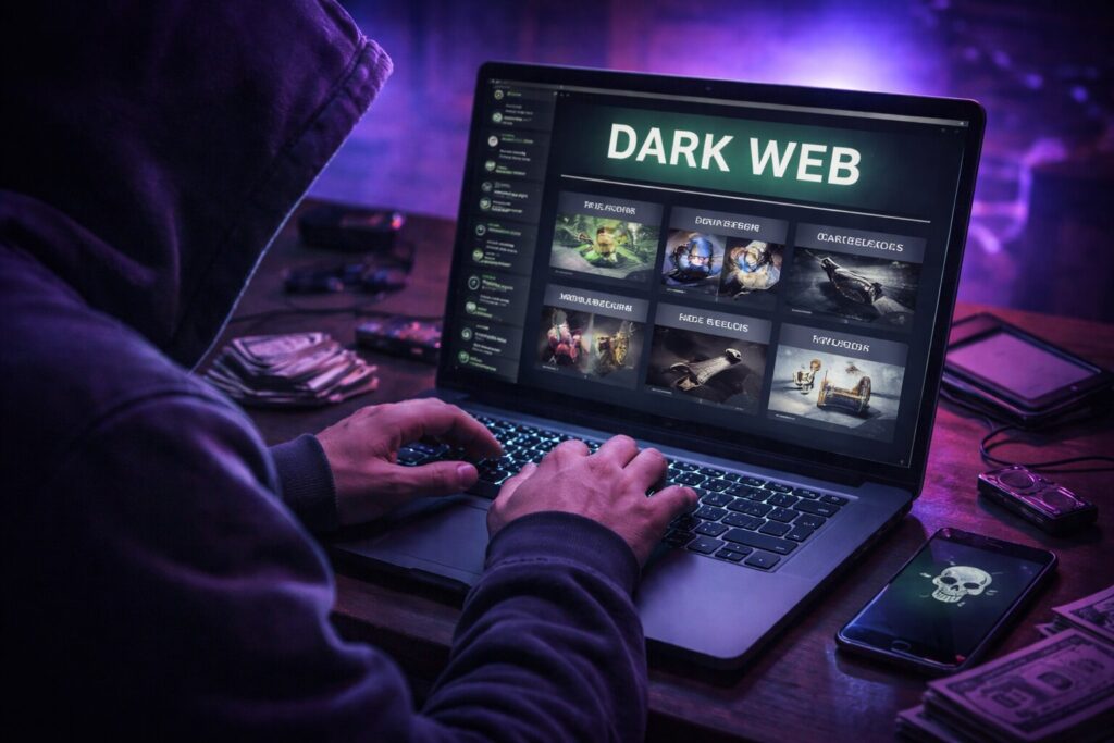 Wat er op het dark web te vinden is en hoe dit verborgen deel van internet werkt