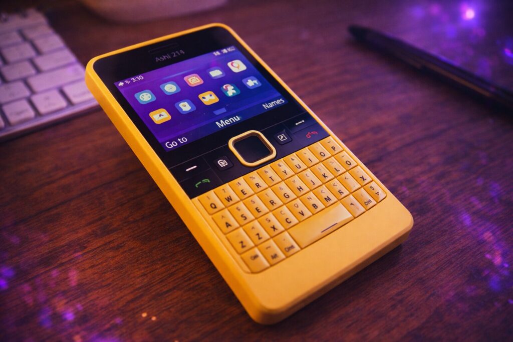De Nokia Asha 210: een slimme tussenstap in de evolutie van mobiele telefoons