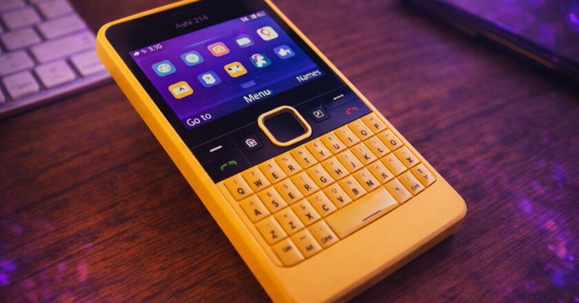 De Nokia Asha 210: een slimme tussenstap in de evolutie van mobiele telefoons