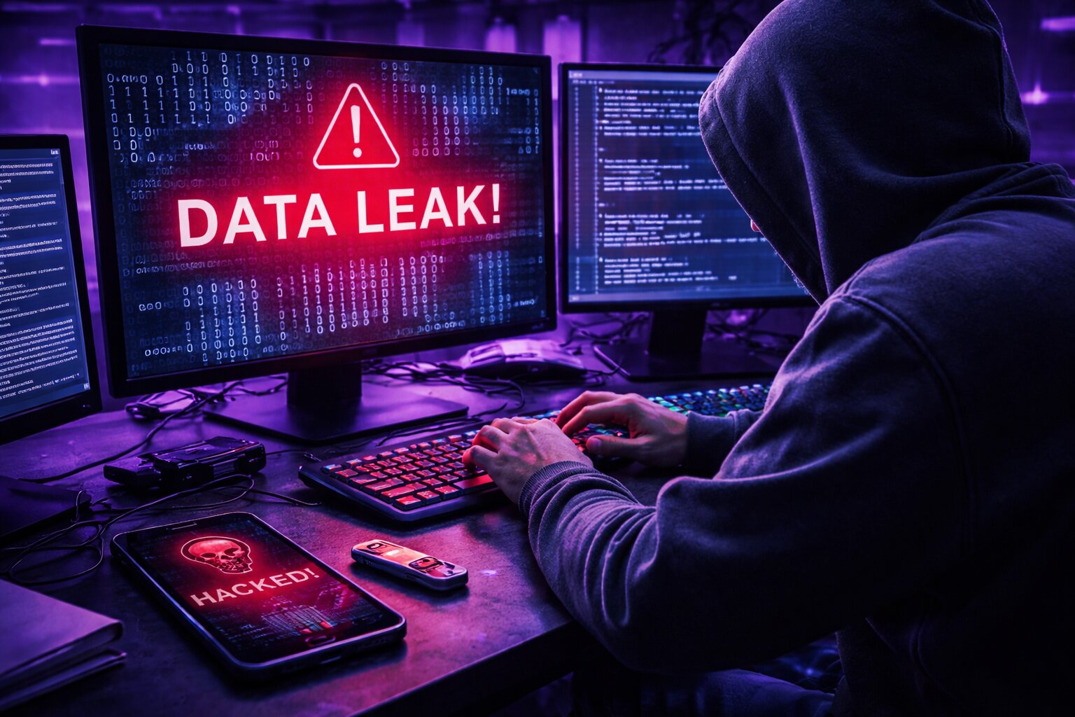 hoe gebeurt een datalek, datalek